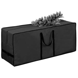 TEMU 야외 가구용 크리스마스 트리 보관함, 210D 옥스포드 천으로 제작된 방진 선물 (실버 코팅 처리된 뒷면)