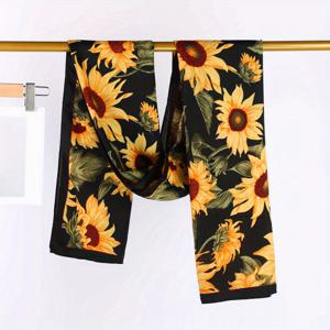 TEMU 프린트 여성 스카프 - 블렌드, 따뜻한 스카프, 대형 롱 쇼울, 다용도 장식 대형 스카프, 해변 나들이, 방풍, 비치 타월