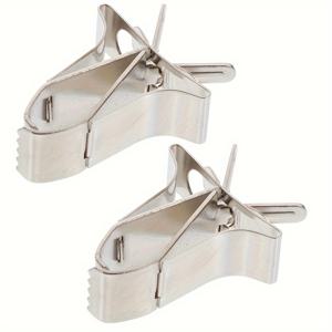 TEMU 2개입 새 과일 야채 클립 케이지 급식기 액세서리 - 소형~중형 앵무새용 걸이식 사료대