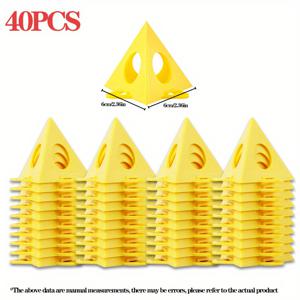 TEMU 노란색 플라스틱 페인트 삼각대, 분리형 목공용 스탠드, 삼각형 페인트 스탠드, 목공용 프레임 높이 조절 페인팅 패드, 비점착 , 공예 및 DIY 프로젝트에 적합