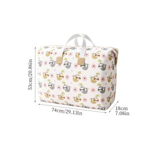 TEMU 1개 이사 용품, 포장 및 운송 가방, 의류 보관 가방, 캠핑 텐트 및 침낭 보관 가방, 여행용 보관 가방, 기숙사용 대형 의류 보관 가방, 튼튼한 다용도 기숙사용 토트백, 지퍼가 달린 튼튼한 손잡이