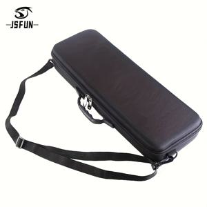 TEMU EVA 충격 방지 낚싯대 및 릴 캐리어 백 (야외용), 스트랩 및 크로스바디 디자인으로 막대 보관 가능