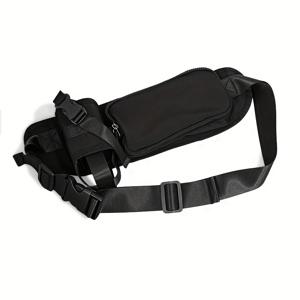 TEMU 남녀 공용 러닝 워터 웨이스트 백, 아웃도어 피트니스 장비, 하이킹 및 클라이밍 백팩, 크로스바디 체스트 백|등산가방