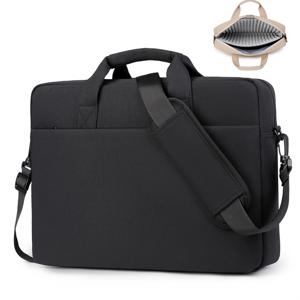 TEMU 남녀 모두에게 선물로 적합한 노트북 가방과 비즈니스 브리프케이스. 충격 방지 기능이 있는 에어 쿠션, 메신저 숄더 스트랩, 사무실 사용을 위한 내구성이 특징입니다. 노트북 및 노트북용 휴대용 케이스입니다.|남자서류가방
