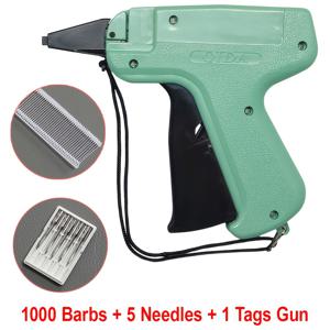 TEMU 의류 라벨용 총 키트 1세트, 헤어 글루 바늘 1000개, 니들 팁 5개 및 태그 건 1개 포함, 의류 라벨 및 마킹에 사용