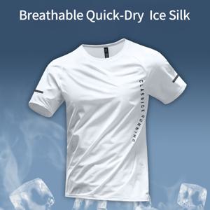 TEMU 남성용 퀵 드라이 스포츠 티셔츠 - 루즈핏 - 초경량 통기성 흡습 라운드넥 탑, 블랙 및 화이트 반팔 색상 - 캐주얼 웨어, 러닝 및 피트니스 트레이닝에 적합