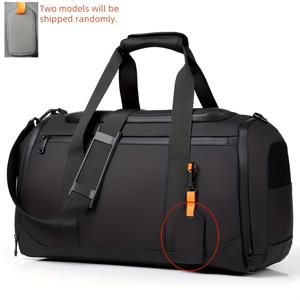 TEMU SEOONTU 대용량 여행 가방, 러기지 가방, 남성 및 여성 스포츠 피트니스 가방 휴대에 적합, 넉넉한 내부 공간과 세련된 디자인, 헬스, 스포츠 및 야외 활동에 적합 - 비즈니스 스타일, 휴대용 야간 러기지 가방