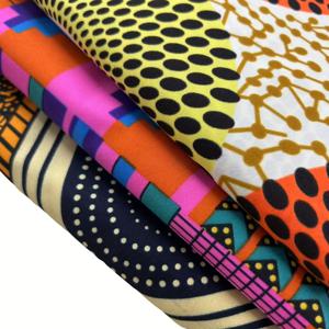 TEMU 36 X 45인치 생생한 아프리카 프린트 원단 3개 세트. 재봉 프로젝트, 패치워크, 마스크 제작에 적합.