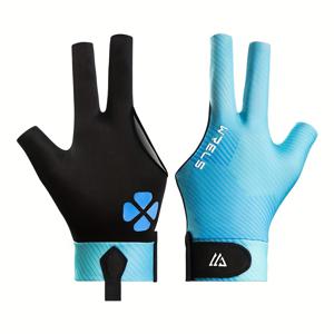 TEMU 1pc WRELS 전문 스누커 장갑, 왼손 세 손가락 빌리어드 장갑, 통기성, 가벼움, 미끄럼 방지 및 신축성, 스누커 빌리어드에 완벽한, 빌리어드 액세서리