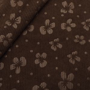 TEMU 플라워 코듀로이 폴리에스터 벨벳 원단, 19.68X59인치, DIY 지갑 공예용 프리컷 퀼팅 소재, 소형 가방, 쿠션, 지갑, 장난감, 동전 지갑 패치워크, 수제 인형 통기성