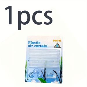 TEMU 플라스틱 에어 스트립 1개, 수질 및 산소 수준 향상, 모든 어종에 적합, 흡착 컵 버블 스트립으로 연결 가능, 배터리 없음