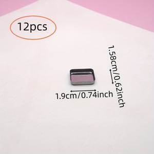 TEMU 메이크업 블러시 & 아이 섀도우 파우더 콤보 박스 - 블랙 직사각형 메이크업 오가나이저, 다중 컴파트먼트, 쉬운 삽입 디자인, 조립 필요 없음, 아이 섀도우, 블러시, 하이라이터에 적합 - 콤팩트 반려용 보관 솔루션, 메이크업 오가나이저 보관, 세련된 마감, 내구성 있는 구조