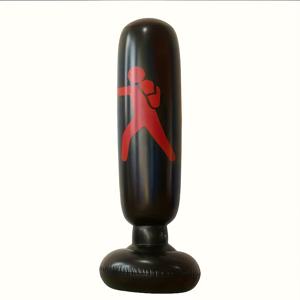 TEMU 1개 홈 피트니스 운동용 복싱 폴, 휴대용, 접이식, 보관 간편, 내구성 PVC 제작