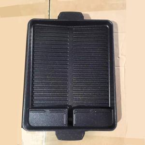 TEMU 미끄럼 방지 직사각형 베이킹 트레이 세트. 고기 그릴에 완벽하며 실내외 사용에 적합합니다. 야외 바베큐, 가족 모임 및 레스토랑 주방에서 필수품입니다.