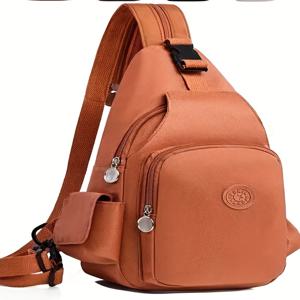 TEMU 다용도 대용량 여성 백팩 체스트백, 멀티펑셔널 여행 크로스백, 가벼운 주말 부모 가방