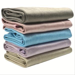 TEMU 5개 세트 물기 방지, 털 빠짐 없는 물 흡수 미러 클리너 천 - 자동차, 테이블, 가구, 바닥 청소용 매끄러운 거울 닦는 물기 남김 없는 물고기 비늘 무늬 천