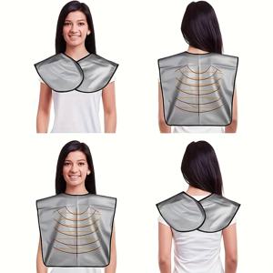 TEMU 미용실용 전문가용 염색 케이프, 곱슬머리 및 오일 트리트먼트용 두꺼운 케이프, 가정용 앞치마로 적합