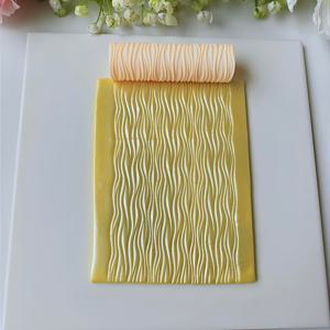 TEMU 수도관용 단일 클레이 텍스처 롤러, 폴리머 클레이용 이음매 없는 텍스처 롤러, 폴리머 클레이용 고정밀 공예, 귀걸이, 브로치 및 펜던트에 적합, 폴리머 클레이 커터와 호환 가능