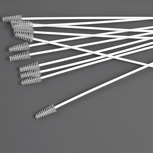 TEMU 11개 화이트 슬렌더 병 니플 브러쉬 - 부드러운 브리슬 스파이럴 청소 브러쉬, 찻주전자, 빨대 및 스포트용, 17cm, 내구성 있는 플라스틱, 주방 및 침실 사용에 이상적, 전기 필요 없음, 주방 청소 도구|슬림한 브러쉬 디자인|내구성 있는 플라스틱 브러쉬, 차 브러쉬