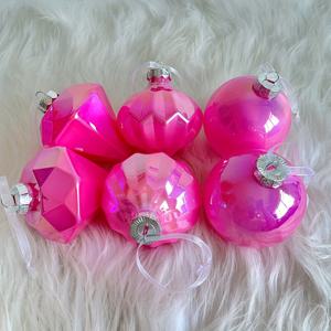 TEMU 6개의 고급 PET 크리스마스 장식 공, 라운드 양파 세 가지 색상 플라스틱 공, 크리스마스 파티, 크리스마스 트리 장식에 적합, 크리스마스에 가장 적합, 추수감사절에 완벽, 크리스마스 트리 장식 연한 파랑, 크리스마스 트리 장식 연한 파랑, 크리스마스 트리 장식 연한 보라, 크리스마스 트리 장식 연한 핑크, 크리스마스 장식, 크리스마스 공