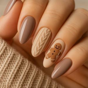 TEMU 24개 여성용 광택 프레스온 네일 - 스퀘어 미디엄 길이 & 솔리드 광택 인조네일, 파티, 웨딩, 데일리용 (가을/겨울)