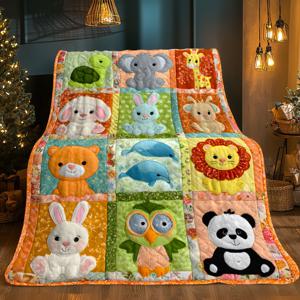 TEMU 소파, 침실, 거실, 침대, 카우치, 의자 등에 적합한 동물 패턴의 담요 1개. 이 가벼운 플란넬 담요는 부드럽고 따뜻하여 성인, 가족 또는 친구를 위한 훌륭한 선물입니다.