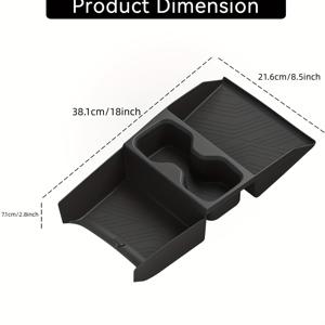 TEMU 현대 투싼 2025 2026 / 콘솔 트레이 센터 콘솔 정리함 액세서리 하부 콘솔 트레이 컵홀더 포함 (/ 전용)