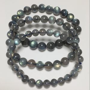 TEMU 8mm 빈티지 스타일 천연 라보라도라이트 & 문스톤 팔찌 - 모든 사람에게 완벽한 선물, 발렌타인데이, 어버이날, 아버지의 날, 추수감사절, 크리스마스, 할로윈에 적합