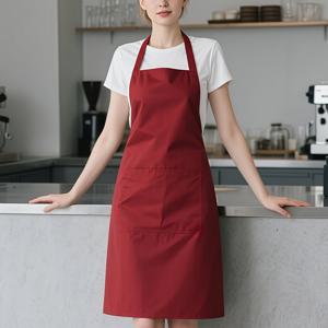 TEMU 심플 무지 폴리에스터 앞치마 2개 세트, 4가지 색상 선택 가능. 다양한 작업장/가정 요리/파티에 적합. 앞치마, 턱받이, 작업복. 접이식, 경량, 휴대용. 사랑하는 사람을 위한 완벽한 크리스마스 선물!