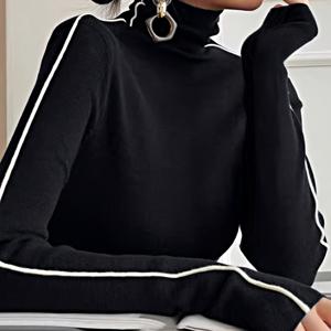 TEMU 긴팔 하이넥 베이스 레이어 셔츠