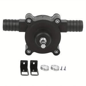 TEMU 1개 수동 전기 드릴 급수 펌프, 가정용 워터 펌프, 수동 전기 드릴 워터 펌프, 휴대용 DC 워터 펌프, 전기 구동 없는 자가 흡입 원심 펌프