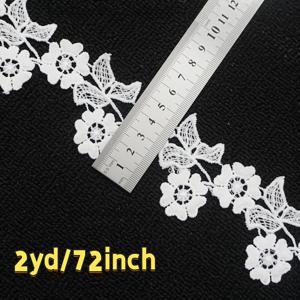 TEMU 빈티지 플로럴 자수 레이스 1롤. 웨딩 드레스 및 브라이덜 파티 장식에 완벽합니다. 스웨터 칼라 및 커프스, 드레스 허리 레이스, 스커트 가장자리 및 의류 장식과 같은 손으로 뜨는 추가 장식에 이상적입니다.