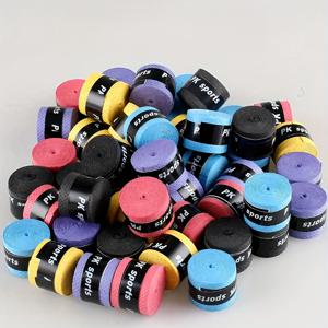 TEMU 다양한 색상의 PU 미끄럼 방지 땀 흡수 그립 테이프 20개입. 테이프는 높은 접착력, 흡습성, 내구성을 특징으로 있어 테니스 라켓, 배드민턴 라켓에 적합합니다.