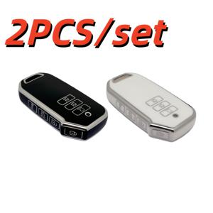 TEMU 기아 쏘렌토 MQ4 2020 2021 2022 EV6 K8 V6 기아 2023 차량용 리모컨 케이스 커버 2개 세트