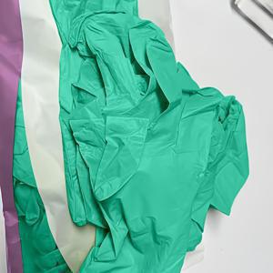 TEMU 100개 니트릴 장갑 | 잔디색, 청소, 애완동물 목욕, 미용, 매니큐어, 욕실, 가정, 주방에 적합, 무알코올, 사계절 사용