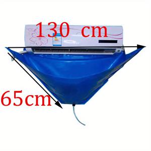 TEMU 에어컨 청소 커버, 에어컨 물입구 청소 커버, 에어컨 물입구 청소 가방, 완벽한 에어컨 청소 도구 세트|에어컨커버|에어컨선풍기