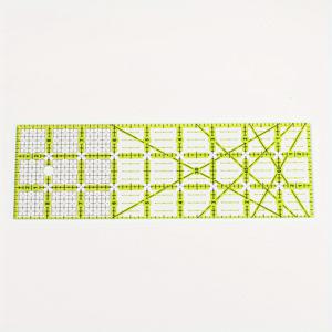 TEMU 아크릴 재봉 및 재단자 규칙 - 다색, DIY 패션 및 공예가를 위한 정밀 측정 및 절단 도구