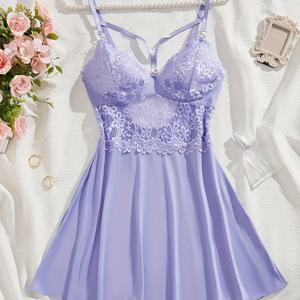 TEMU 여성 스파게티 스트랩 드레스