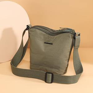 TEMU 여성용 대용량 멀티컴파트먼트 크로스바디백, 휴대용 소형 가방, 한국 스타일 다용도 가벼운 폰파우치, 편리한 동전지갑, 패셔너블 숄더 크로스바디 버킷백|핸드폰스트랩