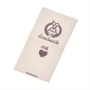 TEMU 50개 손수제작 천 태, 가위 무늬 디자인, DIY 자수 액세서리, 의류, 가방, 신발, 양말용