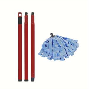 TEMU 퀵-세트업, 홈 타임스 마이크로화이버 걸레 리필 키트 - O-Cedar 호환, 22