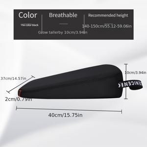 TEMU 키가 작은 사람을 위한 시트 쿠션 - 시야 확보 및 간격 메우기