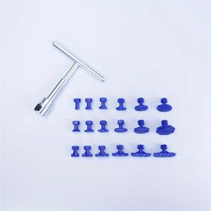 TEMU 차량 차체 수리 도구 키트 (페인트 제거 없이 덴트 제거용), 기계식 T-Bar 덴트 풀러, 판금 슬라이드, 다양한 크기의 흡착 컵 포함 (배터리 없음)