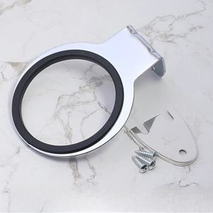 TEMU 스테인리스 스틸 헤어 드라이어 거치대, 욕실 매달린 선반, 벽걸이 드라이어 랙, 살롱 급 액세서리, 골든 파이프 없음, 가정 및 상업용