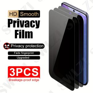 TEMU 삼성 A73 5G/A53/A33용 안티피프 강화유리 필름 3개 세트, A23/A13/A13 5G/A03/A03S/A72/5A2/A52/A52 5G/A42/A32/A32 5G/A22/A22 5G/A12/A02/A02S/A71/A51/A51 5G/A31/A21/A21S/A20S/A11/A01 완전스크린 방수 및 피방지 보호필름