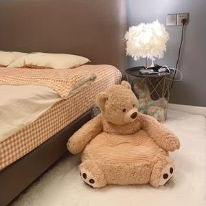 TEMU 플러시 곰돌이 베개, 발렌타인데이 선물, 다용도 및 휴대 가능, 거실, 사무실 및 침실에 적합, 허리 지지 베개, 매트리스, 독서 베개로 사용 가능, 봄, 여름, 가을 및 겨울에 사용 가능