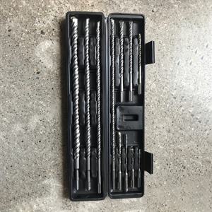 TEMU 전기 해머용 고탄소 크롬 임팩트 드릴 비트 세트 11개 - 콘크리트, 벽돌 및 돌 드릴링에 완벽 - 가정 설치 도구 키트