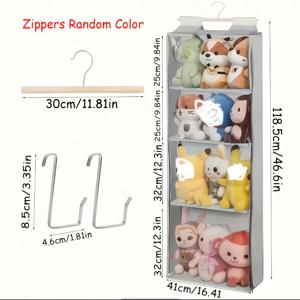 TEMU 사다리꼴 디자인의 투명 실 보관 가방. 지퍼로 여밈 가능하며, 실, 옷, 코바늘, 핸드백, 인형 등을 보관할 수 있습니다. 사다리꼴 디자인으로 보기가 용이합니다.