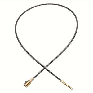 TEMU 97Cm/3.2Ft 다기능 플렉시블 샤프트 코어 튜브, 그라인더/드릴에 적합, 8mm척 및 티타늄 코팅 스프링 장착, 행잉 밀링 머신 사용에 적합