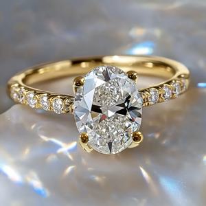 TEMU 이 우아한 큐빅 지르코니아 구리 약혼 반지에는 타원형 컷과 4중 발이 있는 세팅이 특징이며, 고급스러운 웨딩 스타일을 구현하고 있습니다. 일상적인 착용을 위한 발렌타인데이 선물로 완벽합니다 - 사계절 주얼리|탄생석